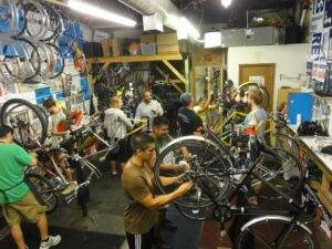 Open Shop @ West Town Bikes Workshop